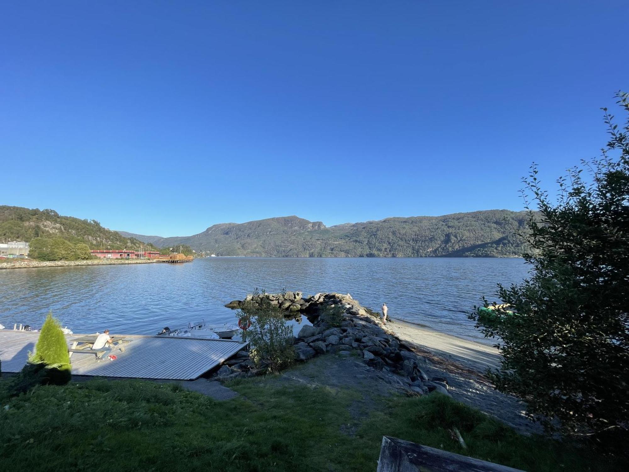 Sauda Fjord Camping Saudasjøen Dış mekan fotoğraf